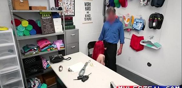  Cop Forces His Pervy Cock Inside Stealing MILF- Lilian Stone